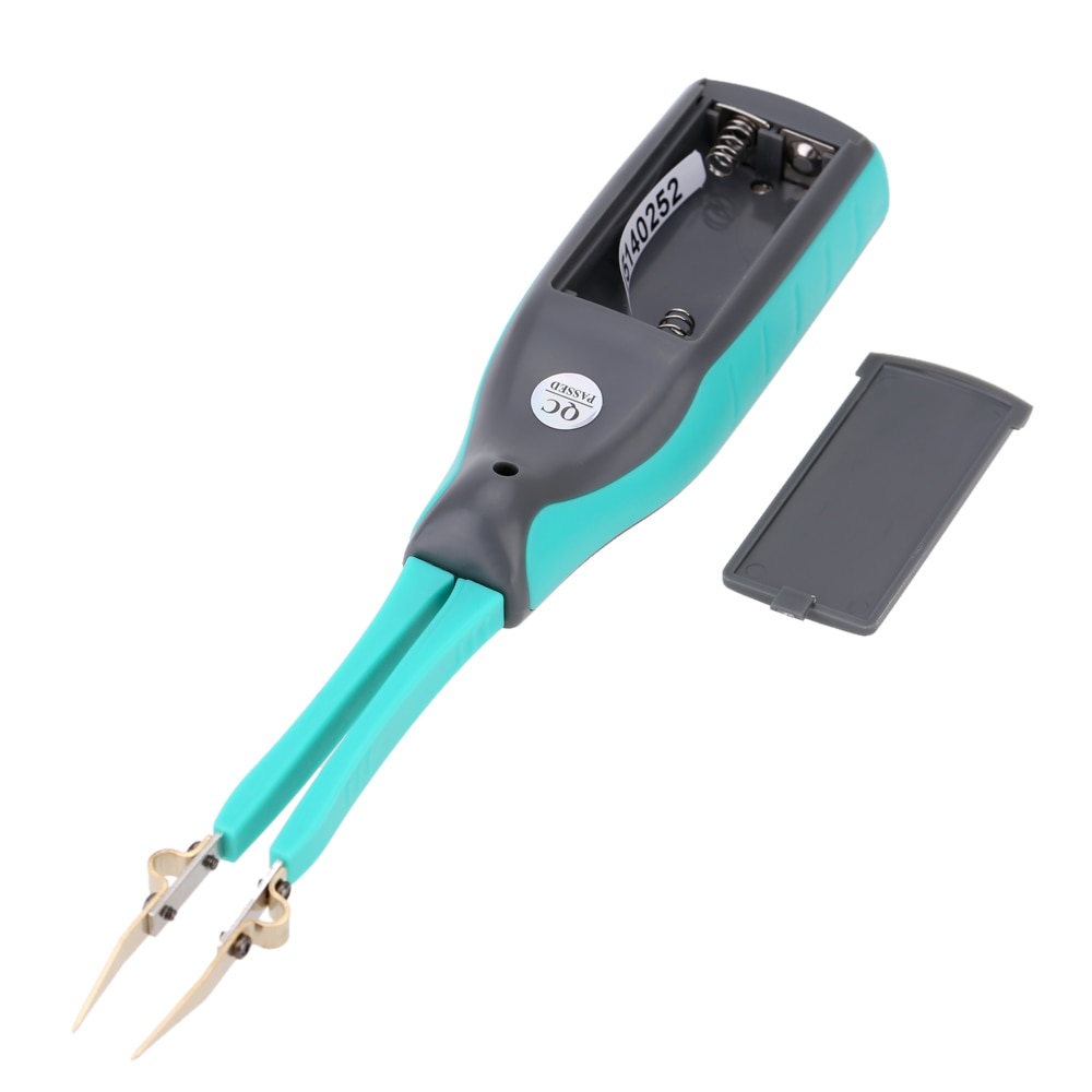 Handheld Smart SMD Tester Tweezers Resistor Capacitor Diode Continuity Intelligent Testing Clips with Relative Value