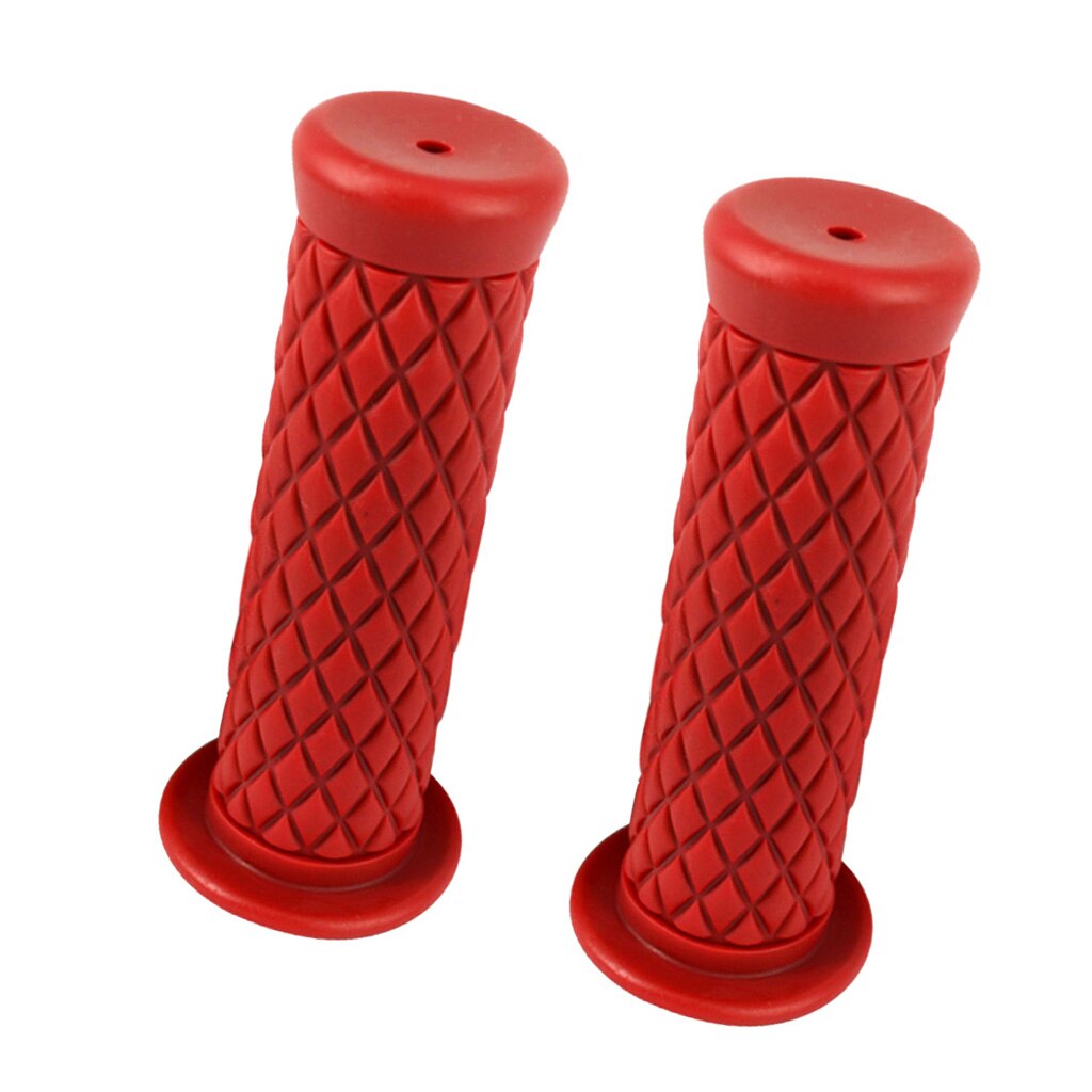 Pair Motorcycle Rubber Hand Grips for 883/1200 for Yamaha for Kawasaki CB400 Soft Shock-Resistance