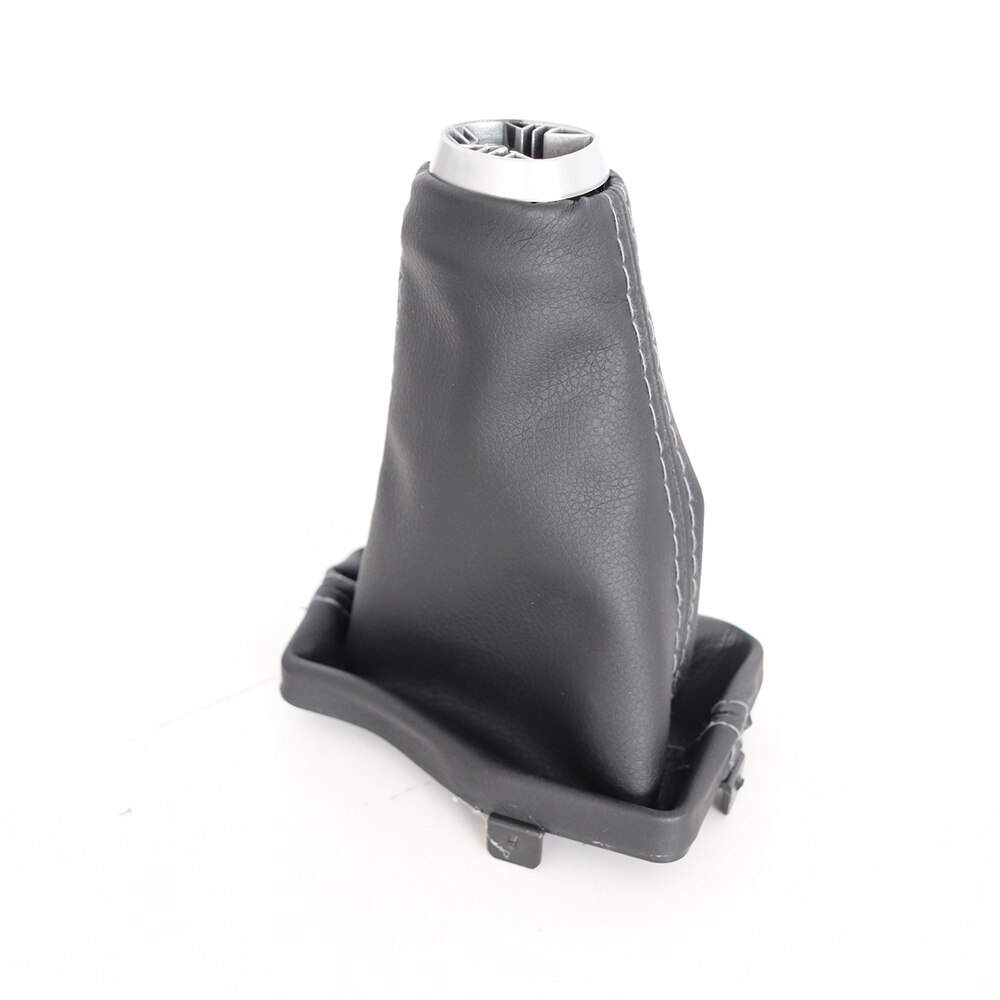 Bil gearskifte-gaiter cover til toyota prado  lc150 lc152 pu læder gearskifteknap bagagerum bil tilbehør til biler