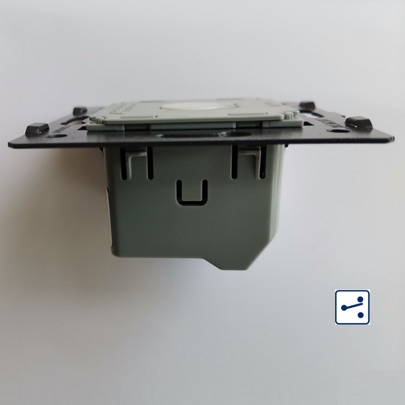 Livolo Basis Van Touch Screen 2 Manieren Kruis Schakelaar, Diy Acessories Buuton, Zonder Paneel, Voor Vervanging, diy Producten Radomly VL-C701S