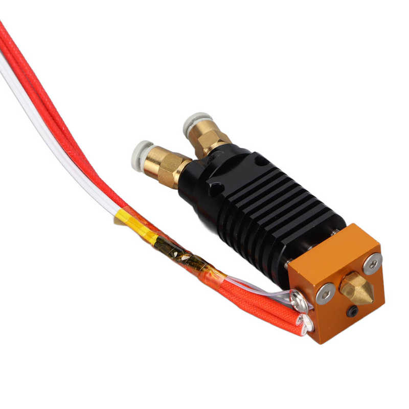 2 in 1 Heraus Extruder Bausatz 3D Drucker Zubehör Metall Material für 24V 3D Drucker für Ender3 Serie