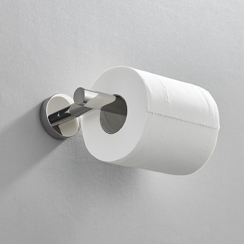 Edelstahl Bad zubehör Hardware-Set Toiletten papier halter Haken 40cm Chrom Bad Handtuch halter Nagel Installation sset