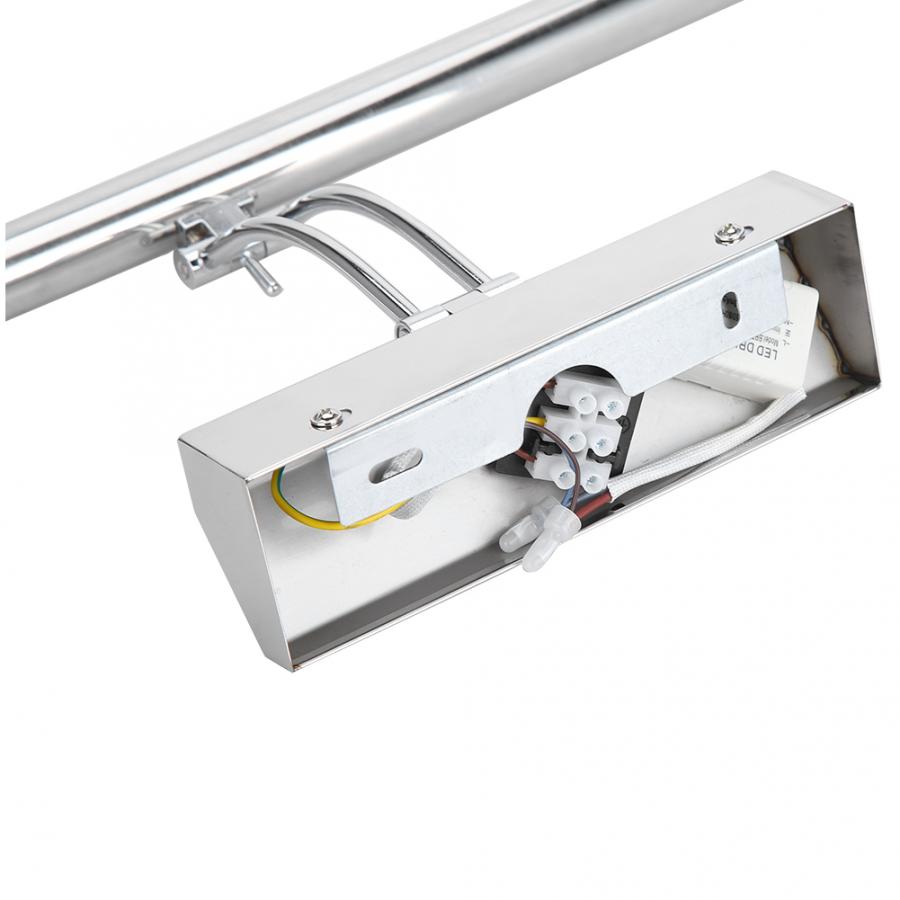 Mirror Front Light LED Wall Bathroom Lighting 9W Fish Light Bar Decor Stainless Steel