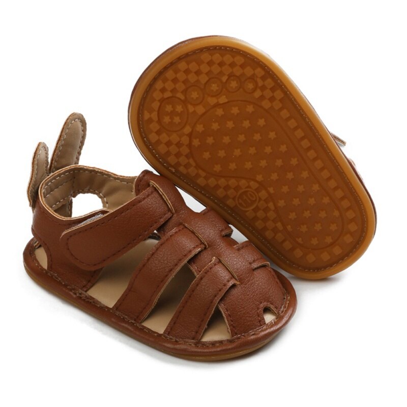 Zomer Baby Schoenen Jongen Sandalen Peuter Pu Cartoon Baby Sandalen Jongens Schoenen Voor Ademend Peuter Schoenen 0-18M