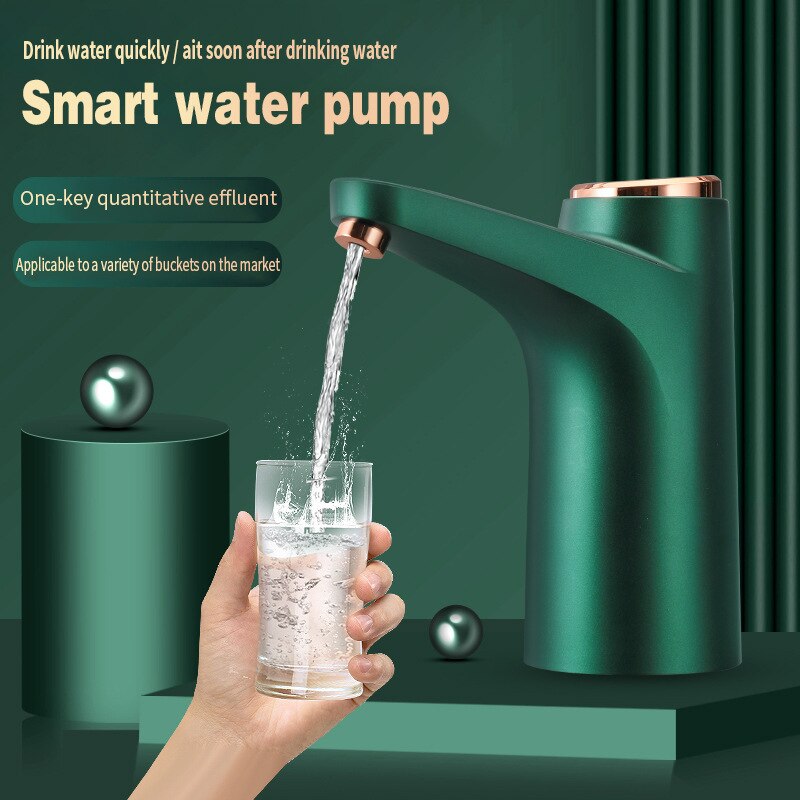 Automatic USB Charging Electric Barreled Water Pump Home Office Pure Water Dispenser