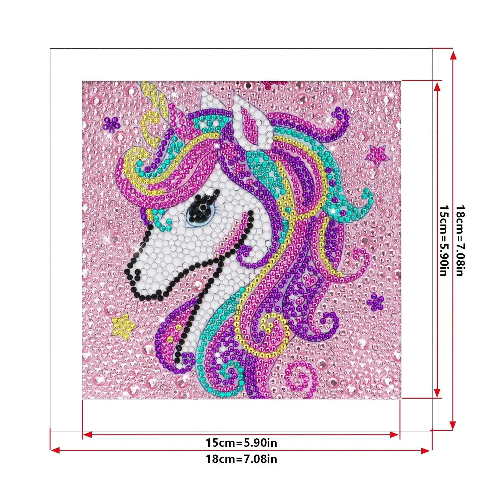 DIY Cartoon Animal Diamond Paintings Children Diamond Stickers Irregular Diamond Stickers Birthday Decoration