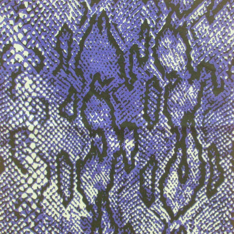 Tissu en mousseline de soie 5 Yards | Voile africain de , motif Python serpent Sexy, tissu pour robe,