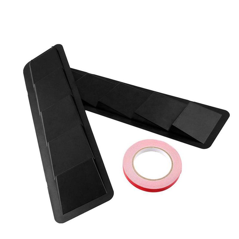 1 Pair Universal Carbon Fiber Style Hood Vents Automobile Decorative Accessories Hood Refitting Vent Automobile Engine Cove T6V8