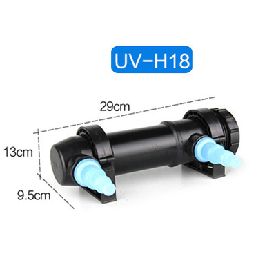 JEBO UV lampe fisch Panzer Sterilisation lampe UV algen entfernung Aquarium Anlage Mini Nano Serie Wasser Reiniger Filter: UV-H18
