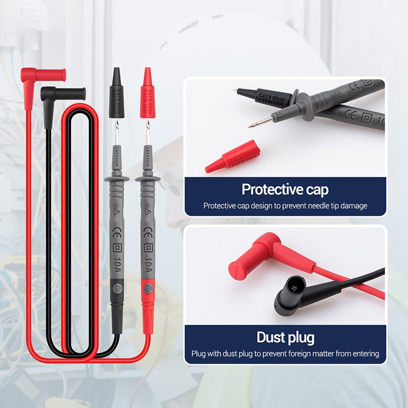 Multifunctional Multimeter High-precision Automatic Multimeter Multi Tester with LCD Backlight