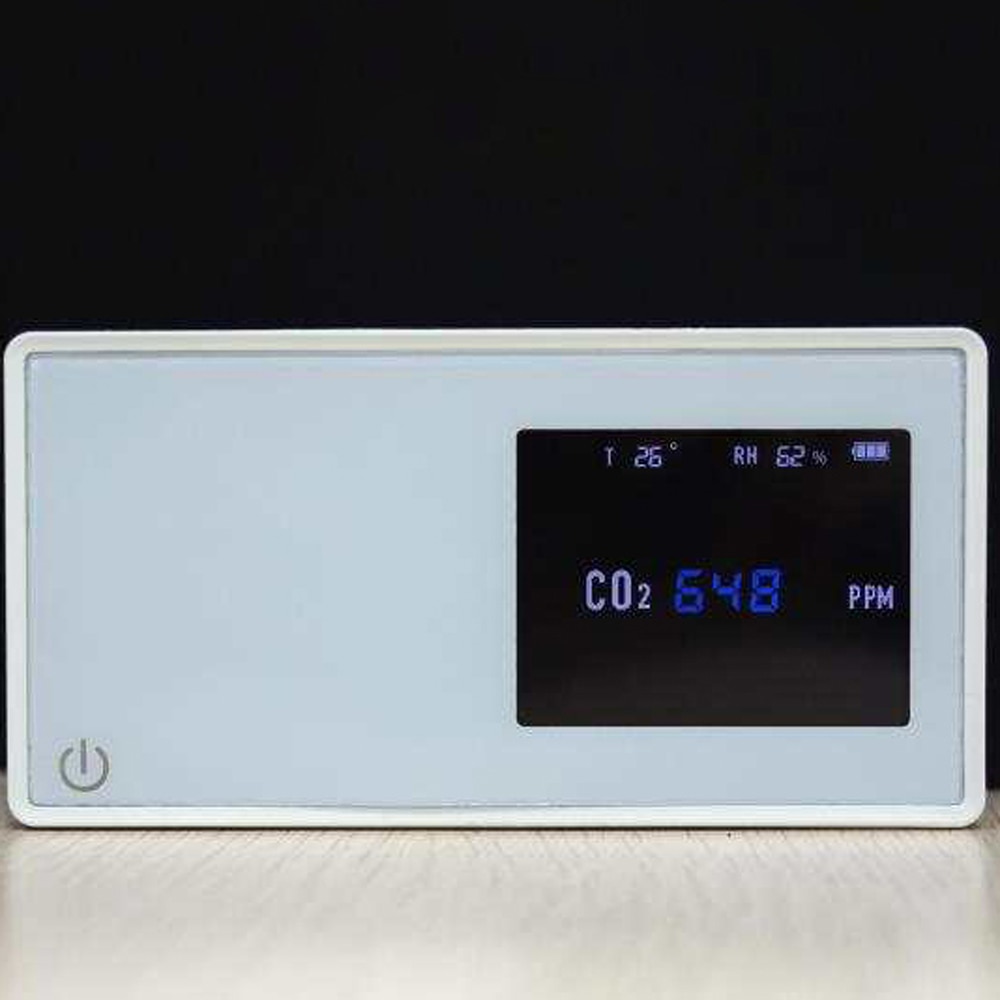 Co2 meter detector Household Air Detector CO2 Tester with Electricity Quantity Temperature Humidity Display co2 sensor