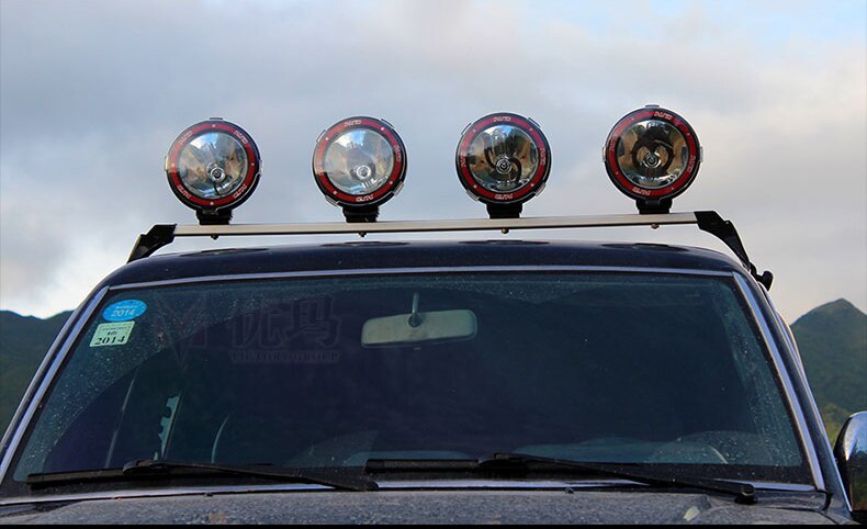 Skuer 55w 4 tommer off road 6000k spotlight hid xenon lampe super lys off-road køretøj spotlight hjælpelampe tag