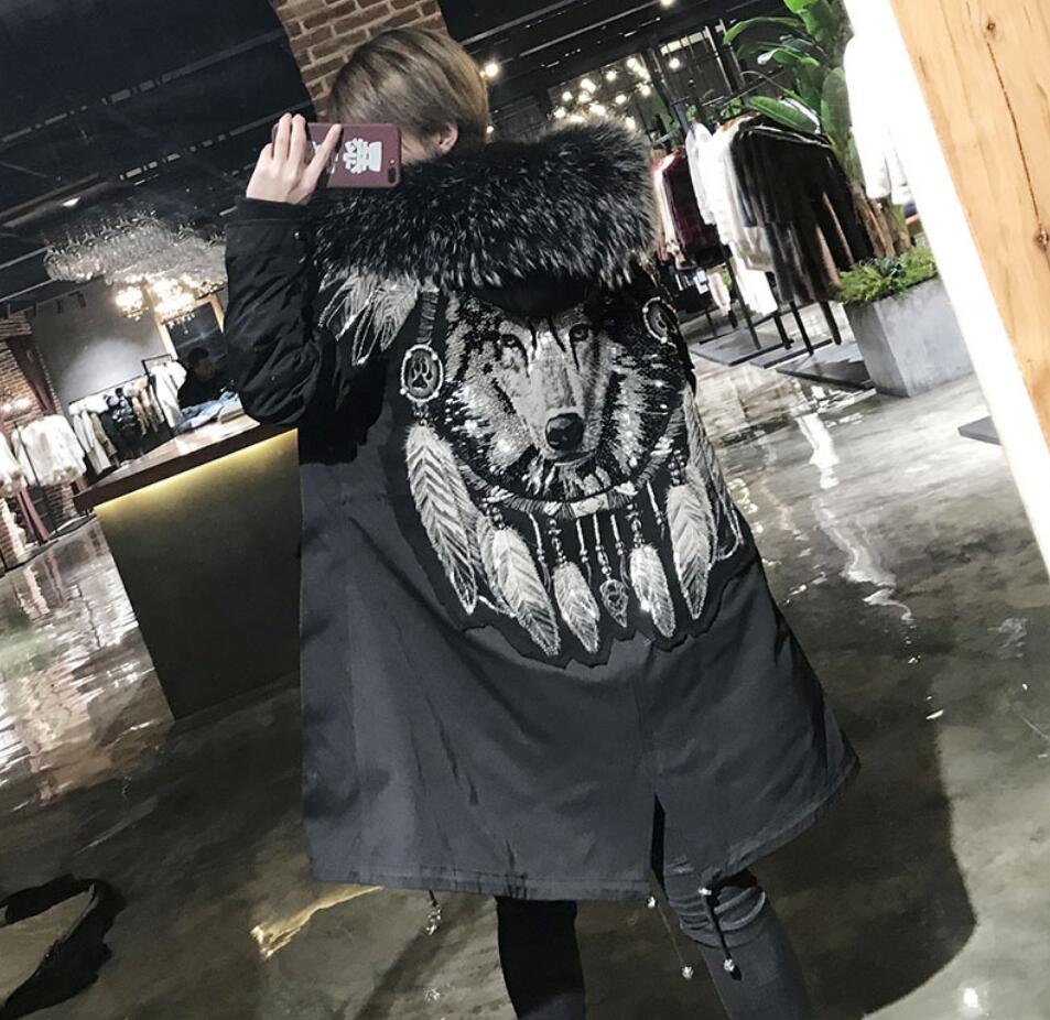 Autocollants en tissu tête de loup | Étiquette décorative, pour hommes et femmes, grande taille, dessin animé, patch autocollant couture, bricolage