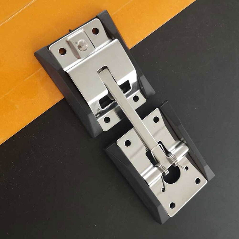 Universele Truck Deur Haak Rv Positionering Trailer Beschermende Gepolijst T Vormige Gesp Met Beugel Rvs Duurzaam Bevestiging