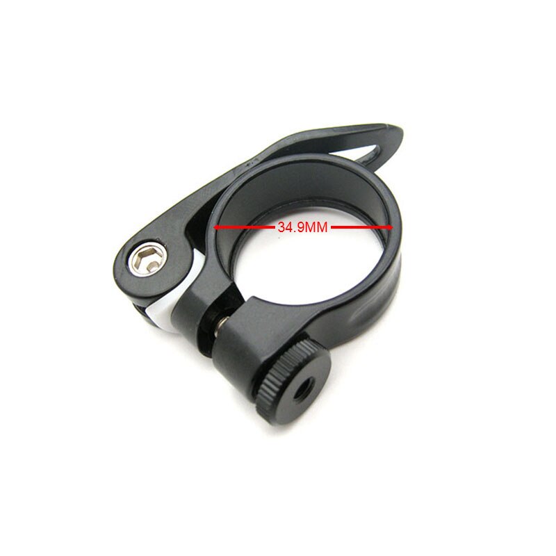34.9mm Large Diameter Quick Release Bicycle Saddle Seat post Clamp Seatpost Mount Clip Holder Mountain Bike Cycling Parts TSLM1