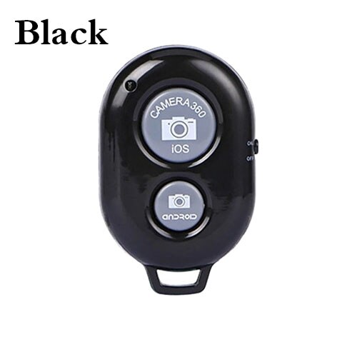Fgclsy Bluetooth Draadloze Afstandsbediening Sluiter Smart Phone Camera Afstandsbediening Sluiter Voor Ios Android: Black