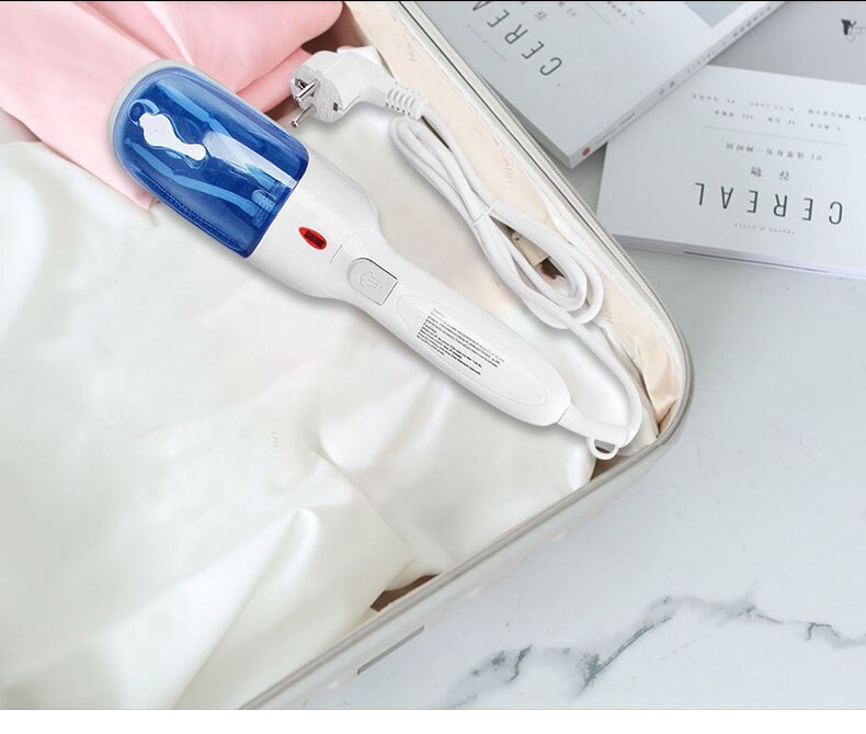 Electrical Ironing Machine Mini Clothes Steamer Steam Brusher Handheld Travel Carry-On Easy Pack