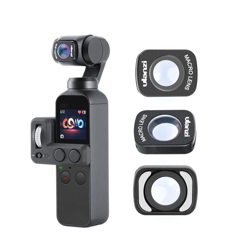 Ulanzi Magnetische 10X OP-6 Macro Lens Camera Lens voor DJI Osmo Pocket Camera Gimbal Professionele Accessoires