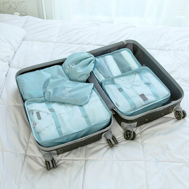 Receive A Bag Travel Luggage Sets Receive Bags Clothes Arrange Travel Bag Receive Six Times Six Times: 10