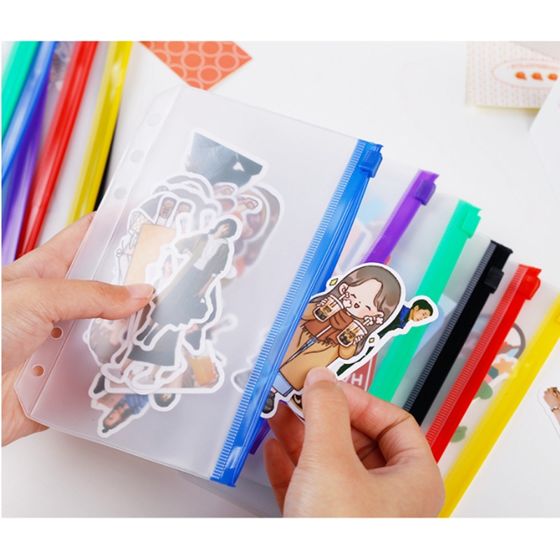 PU Leather Notebook Binder Budget Planner Organizer Binder Cover, with Binder Pockets, Expense Budget Sheets