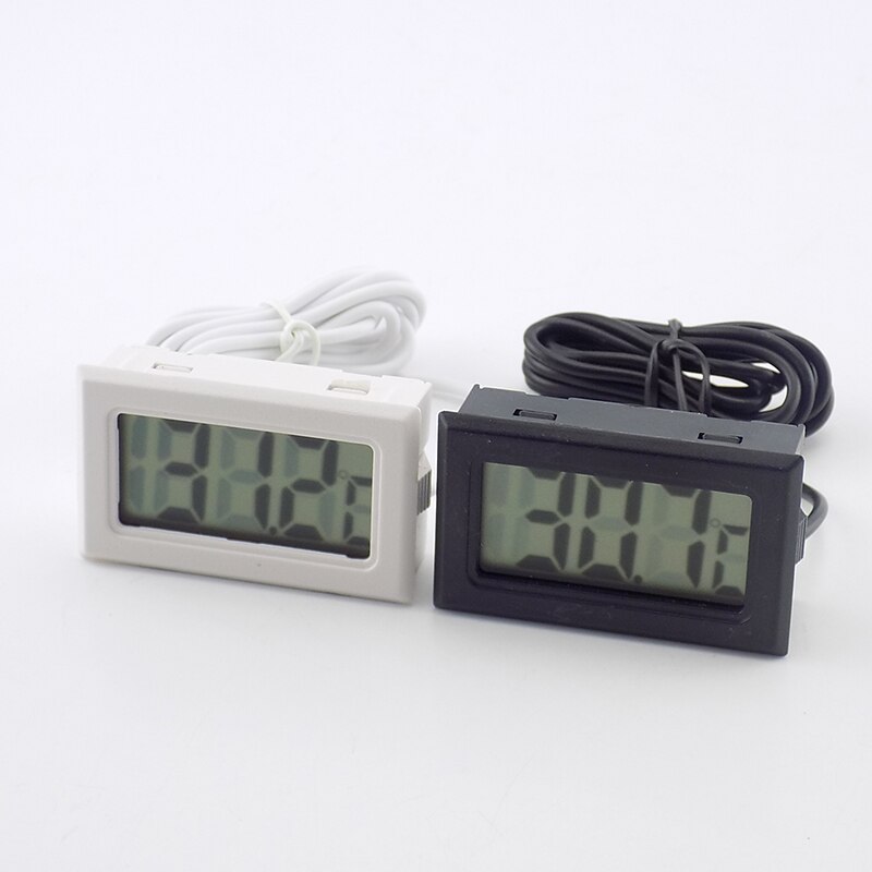 Mini LCD Digital Thermometer -50C -110C Degree Water Thermometer Electronic Thermometer Fish Tank Refrigerator Indoor Outdoor