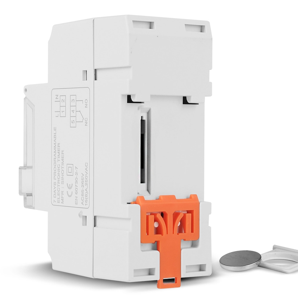 3 Functions Into 1 Body Calendar Display Programmable Time Switch with Pulse and Countdown Functions