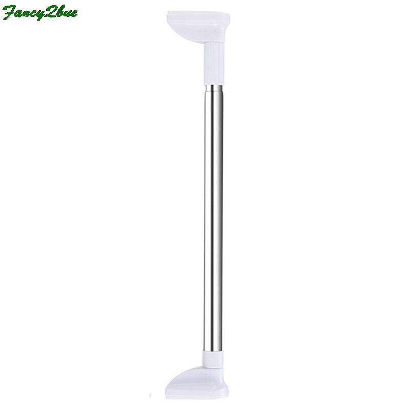 Extendable Telescopic Curtain Rod Rail Wardrobe Closet Clothes Towel Hanging Pole Bathroom Shower Clothes Hanger Towel Bar: 25MM