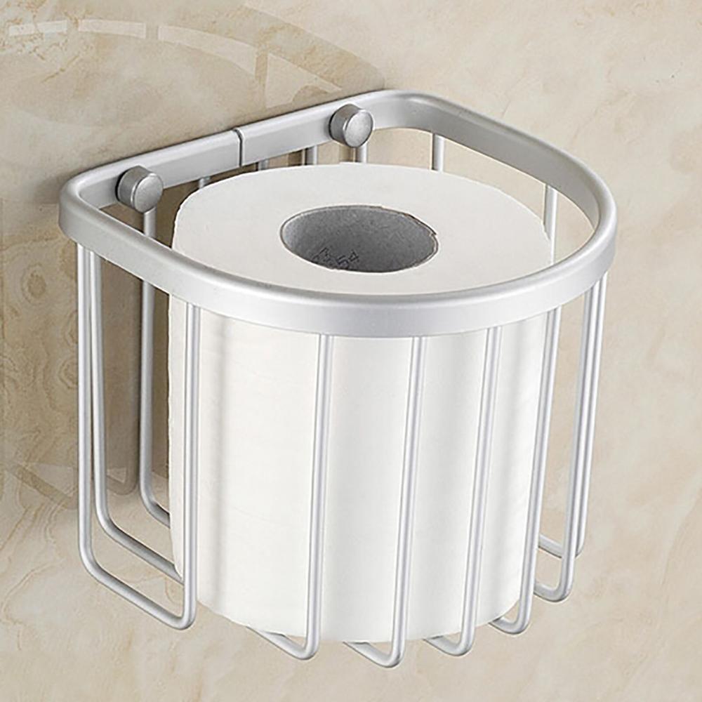 Retail Wall Mounted paper towel holder Bathroom Toilet Paper Holder Antique Brass Roll Tissue Box wc rollhouder FDH