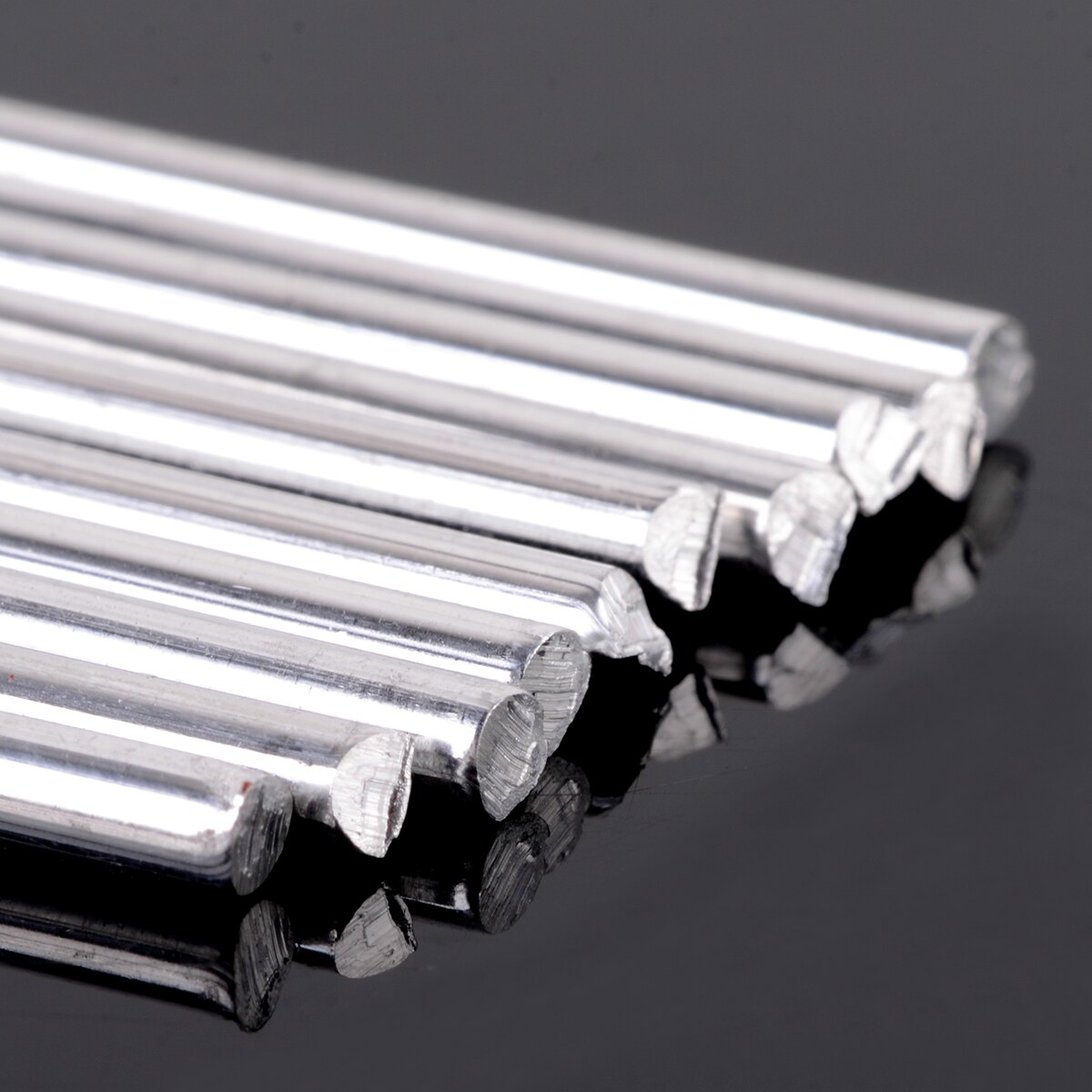 10pcs Aluminium Lage Temperatuur Tig Lassen Solderen Solderen Staven 3.2mm Diameter 450mm Lengte