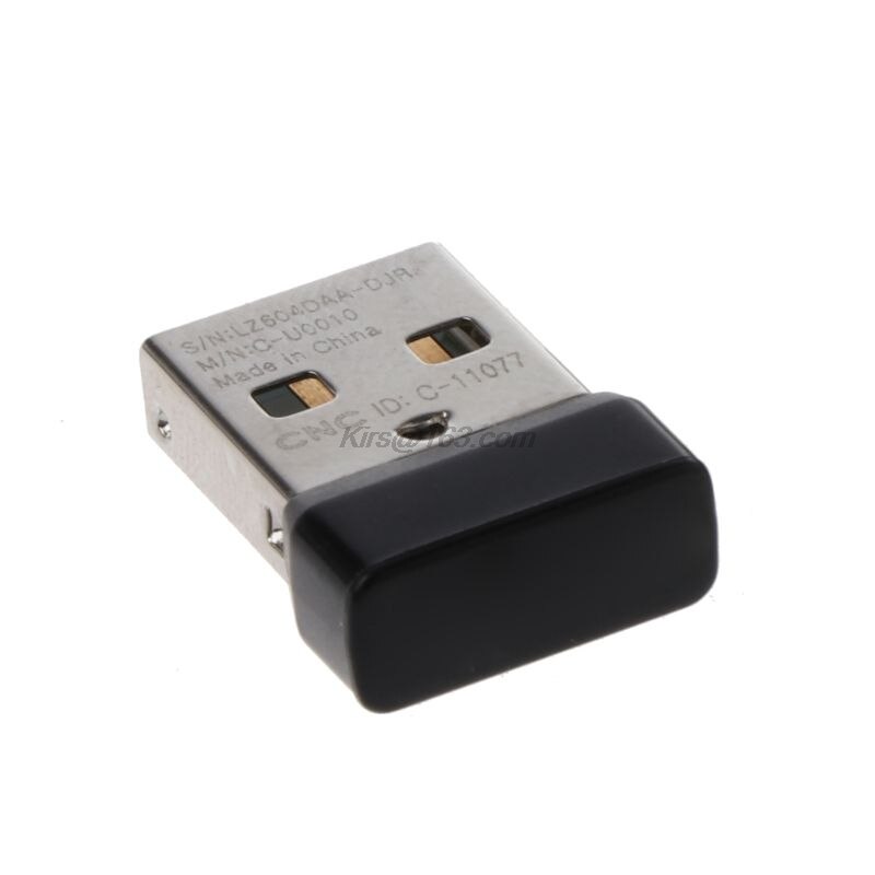 Receptor Dongle inalámbrico, adaptador USB unificador para logitech Mouse, teclado, conectar 6 dispositivos para MX M905, M950, M505, M510, M525, Etc.