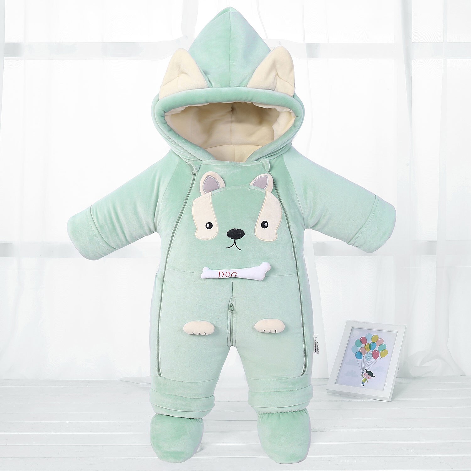 -30 degrees born Style Rompers cold Winter warm Ba... – Vicedeal