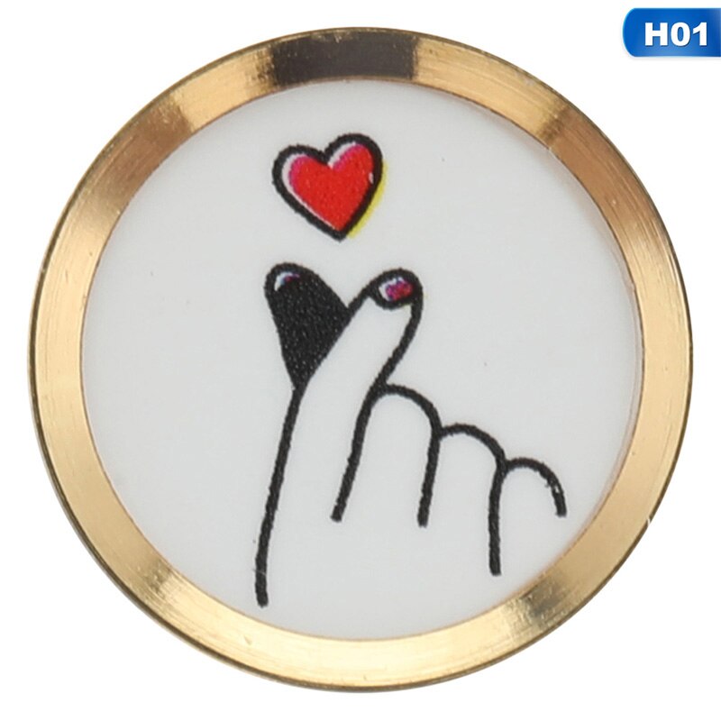 Cartoon Cute Touch Home Button Sticker For IPhone 5 6 6S 7 8 Plus For Ipad Air Mini Fingerprint Identification Keypad: H01