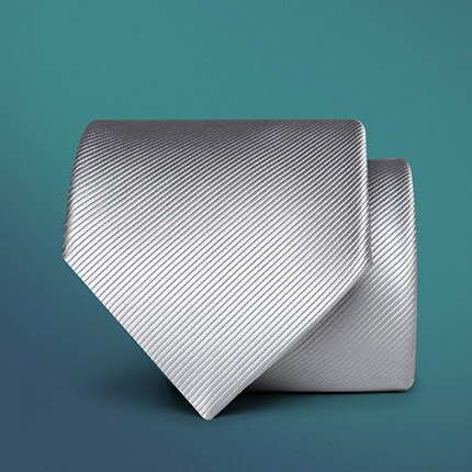 Klassiske mænd forretningsmand formel bryllup slips 8cm lille sliver stribe vandtæt lynlås slips skjorte kjole tilbehør: Default Title