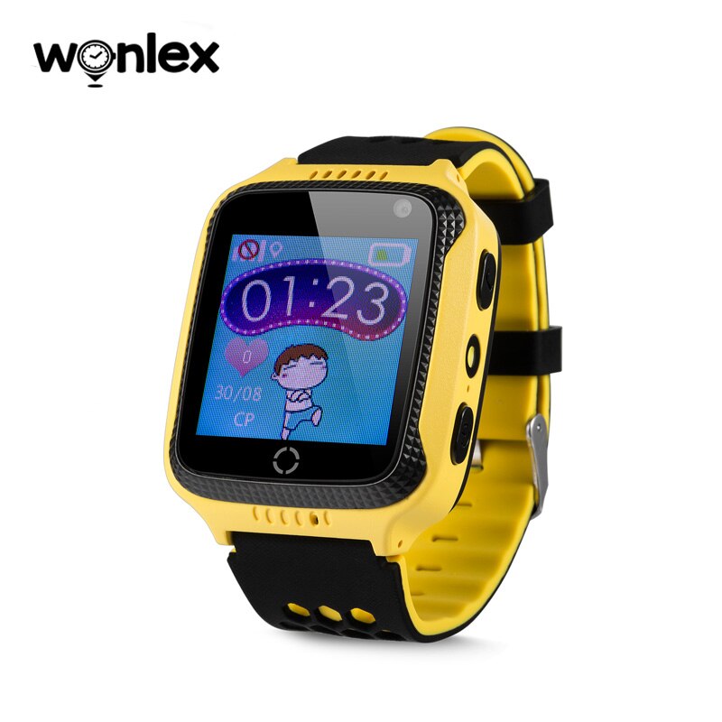 Wonlex Smart-Watch con GPS per localizzatore di posizione per bambini monitoraggio della posizione dei bambini orologio della fotocamera GW500S posizione anti-smarrimento del bambino