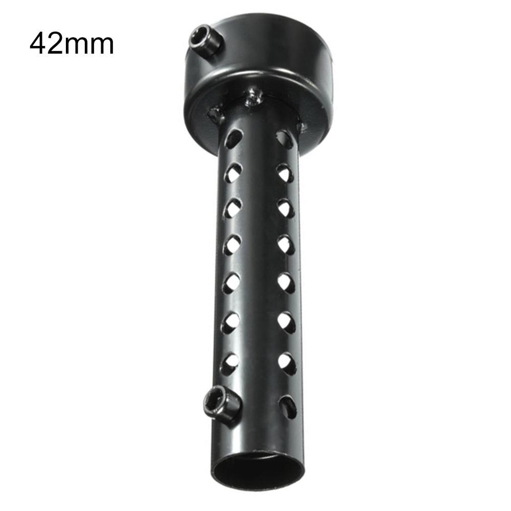 Motorcycle Exhaust Can Muffler Removable Silencer 35/42/45/48/60mm: Brown