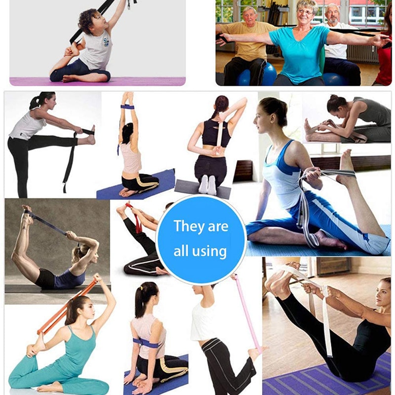 5 st / set yoga utrustning set yogaboll yoga block stretchband motstånd band startpaket stretching stöd gym pilates fitness