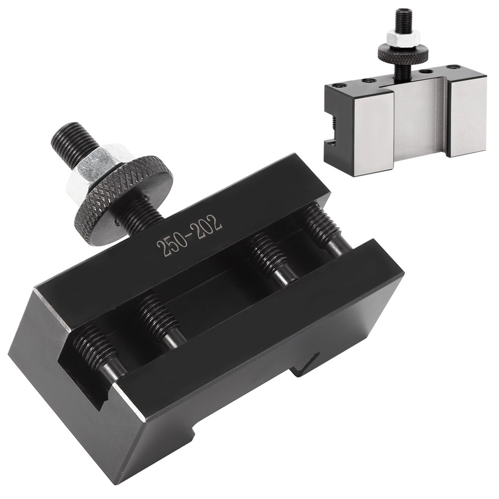 Lathe Tool Holder Fast Change Turning Accessories High Carbon Steel for 250-202 Column Tool Wall Holder