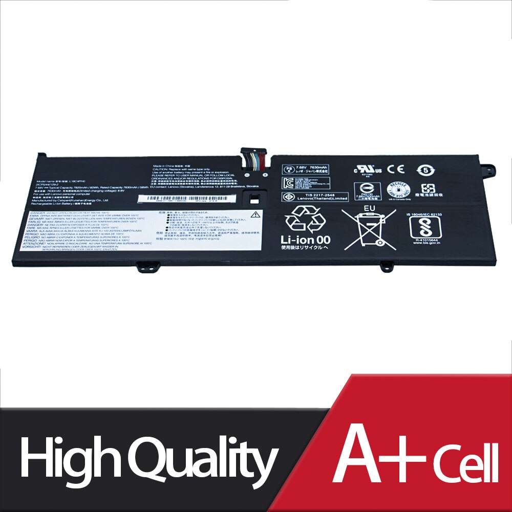 L18C4PH0 Laptop battery For Lenovo Yoga C940 14IIL 81Q9 2ICP5 44 129-2 7.68V 60WH 7820mAh