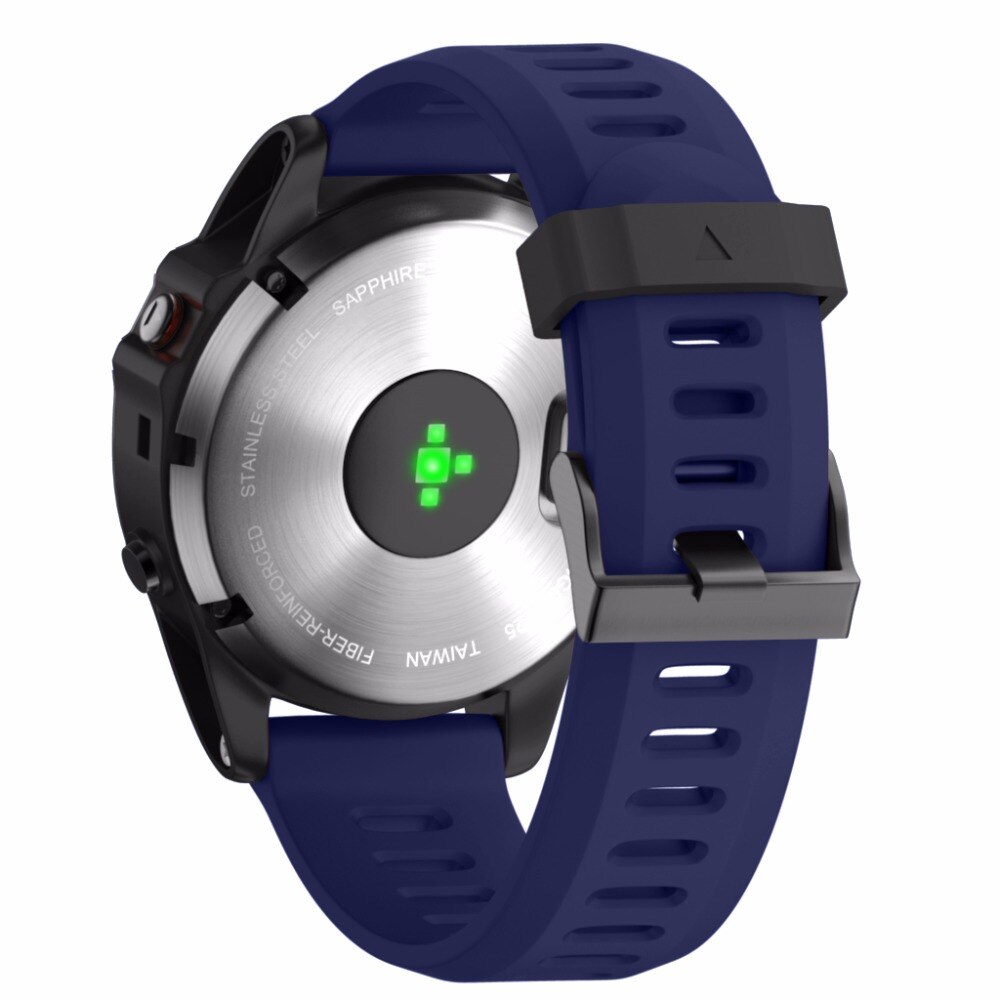 26mm largeur bracelet de montre pour Garmin Fenix 3 bandes Sport extérieur Silicone bracelet de montre pour Garmin Fenix 3 HR 5X Plus 6X Pro avec outils