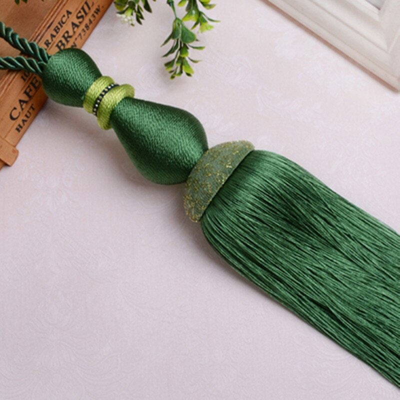 2 teile/los Vorhang Quaste Pinsel Fringe Raffhalter Hängen Gürtel Ball Seile Vorhang Zubehör Tieback Schnalle Wohnkultur