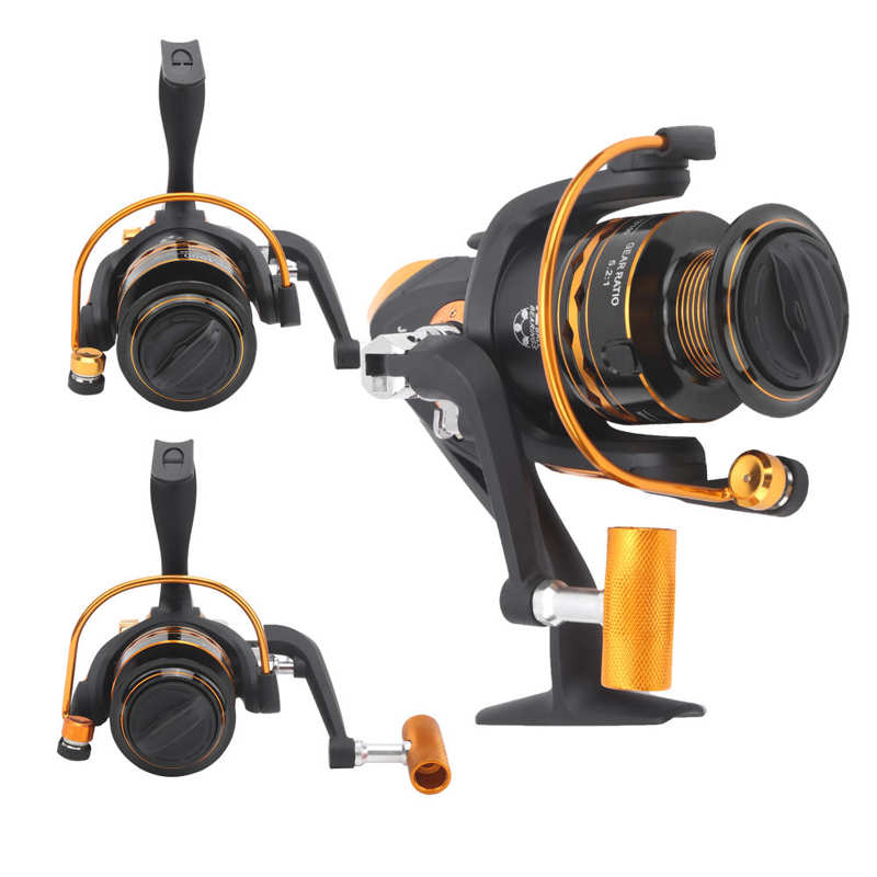 fishing reel left/right hand Portable Left/Right Interchangeable Reel 12+1BB 5.2:1 Gear Ratio Fishing Wheel fishing