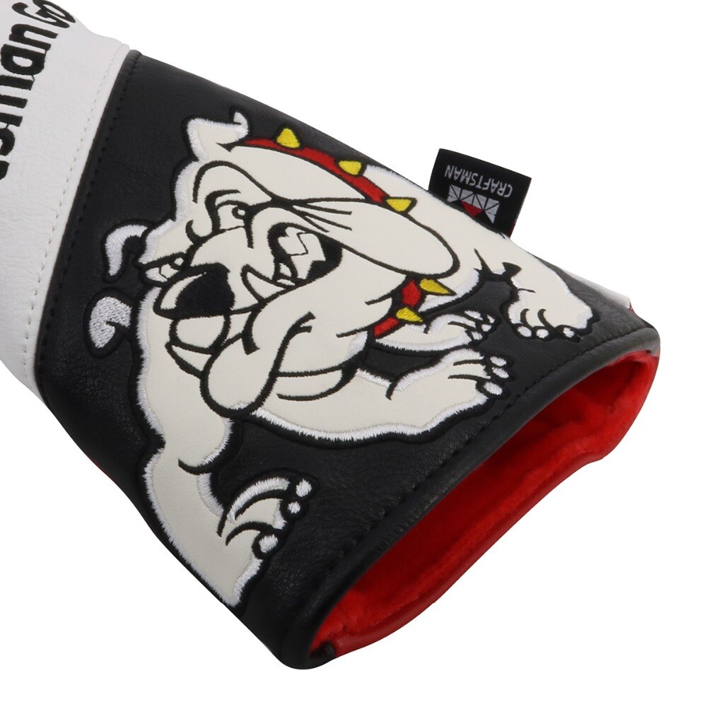 Craftsman Golf Wood Head Covers Headcover Bulldog Driver / Fairway / Hybrid Driver FW UT Headcovers Black