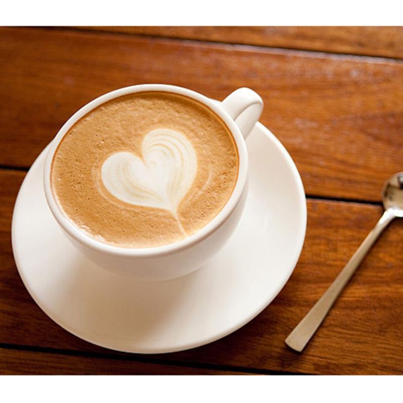 Stainless Steel Coffee Art Stencils Barista Template Coffee Decorating Stencils For Mousse Cake Birthday Cake Coffeeware