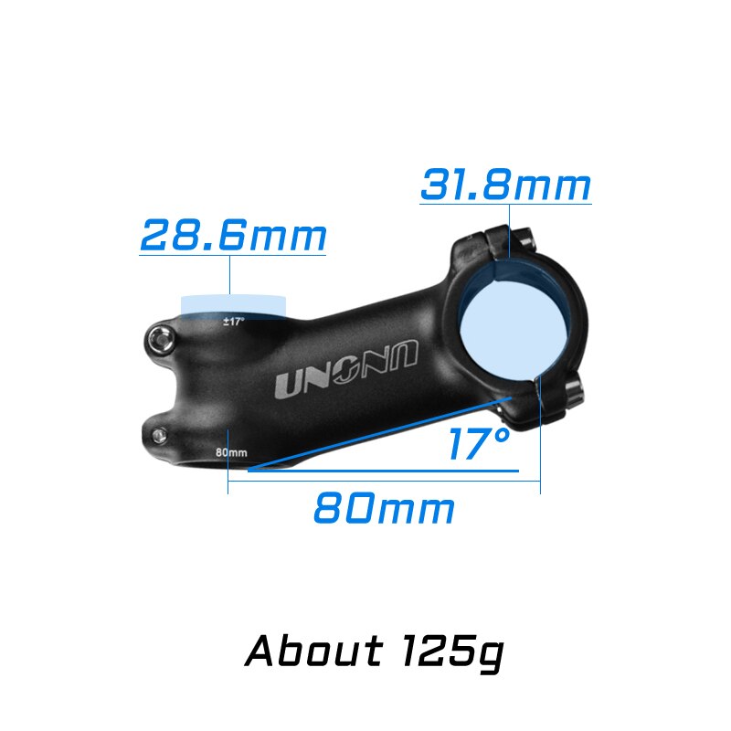 Kalloy Fahrradvorbau MTB Energie Fahrradtisch Fahrradlenkervorbau 7 17 35 Grad zum Mitnehmen 31,8 mm 60–130 mm Berg Straße Fahrradteile: Licht Grün