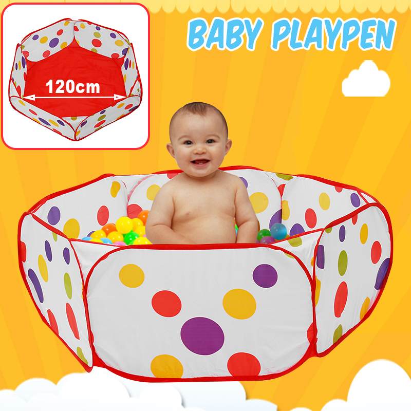 Foldable Ocean Ball Pit Baby Playpen Children Toy Tent Ball Pool Without Basket Outdoor Toy for Children Gaming Educational Toy