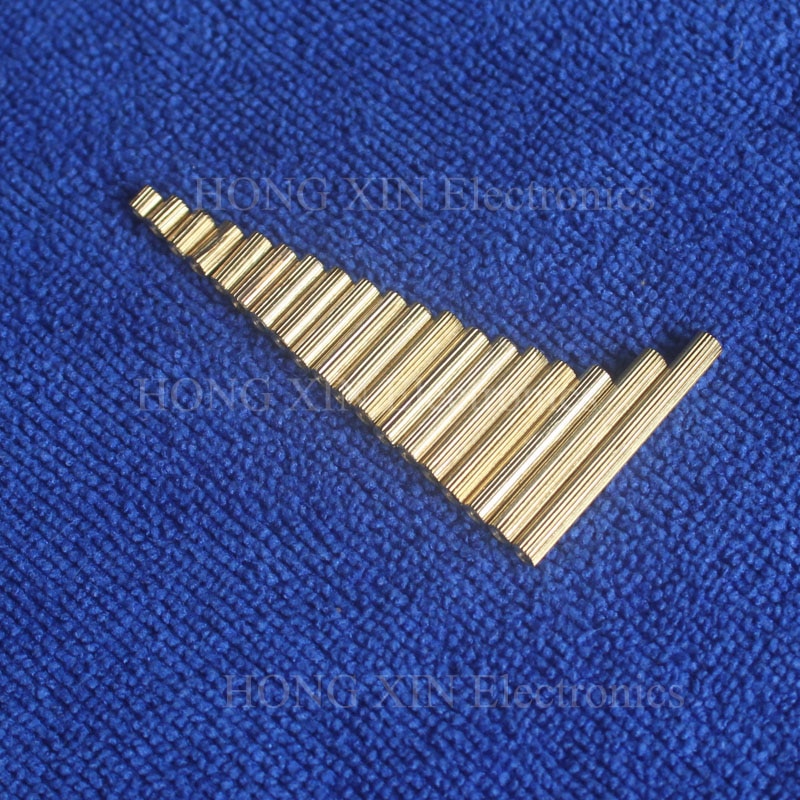 M2*17 1Pcs Brass Spacer Standoff 17mm Female To Female Standoffs column cylindrical 1 piece