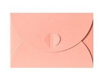 10pcs/lot Mini/Large Love Heart Paper Envelopes Kawaii Card for Wedding Invitations Greeting Cute Envelope Letter Paper: Mini-pink