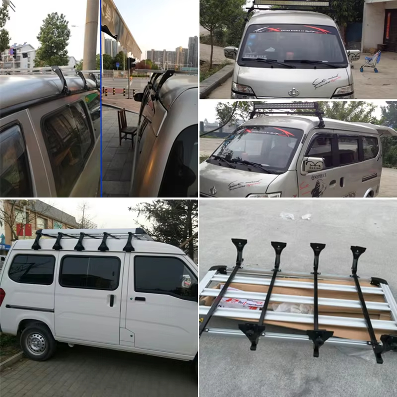 1pcs Car Roof Rack Gutter Mount，van, Truck, Roof Luggage Rack Bracket, Light Rack, Rain Trough Claw