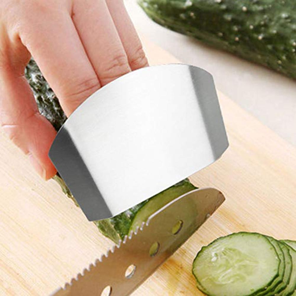 Hand Protector Cut Food Hand Protector Stainless Steel Hand Protector Guard Safe Slice Shield Kitchen Accessories Cooking Tools
