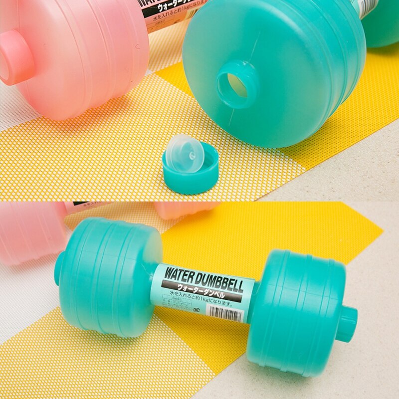Poids à la main équipement de Fitness 1 pièces Injection eau muette cloche corps minceur perte de poids haltère